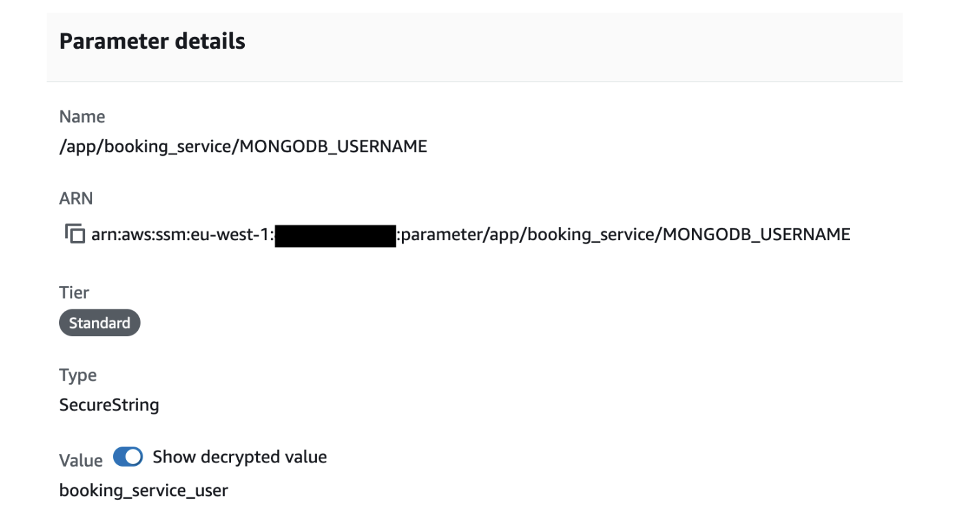 AWS Parameter Store