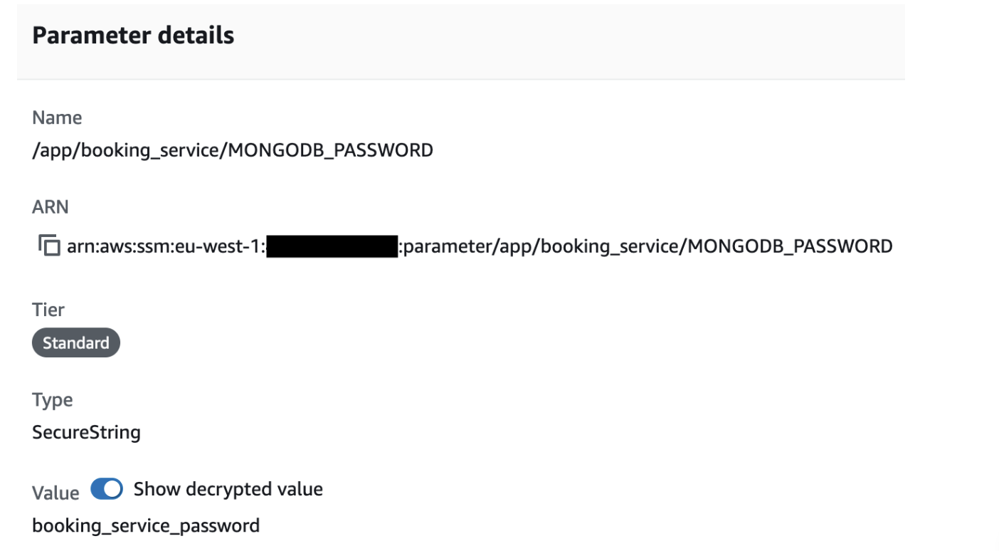 AWS Parameter Store -2